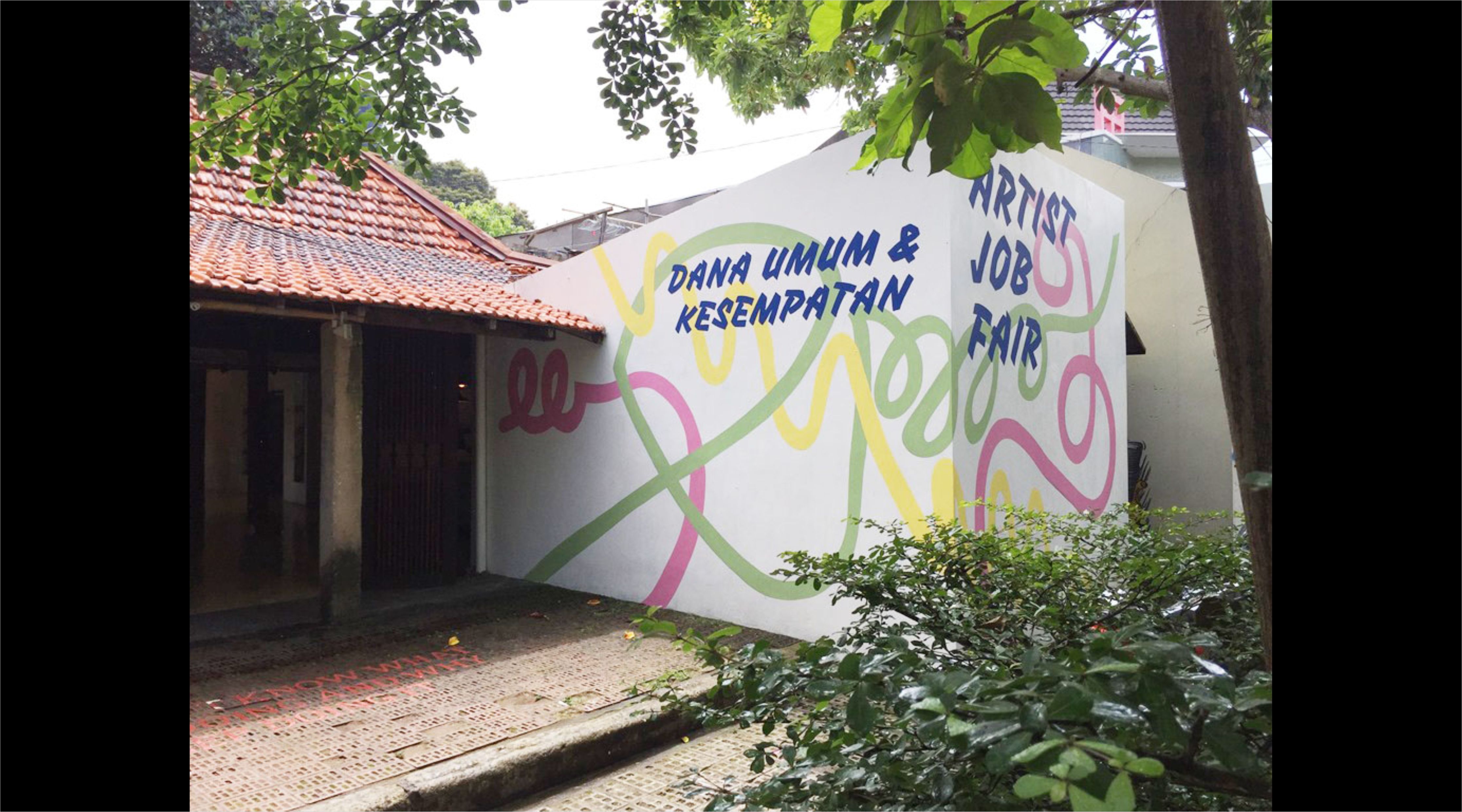 Dana Umum & Kesempatan | Spatial Design for Artist Job Fair, image 1