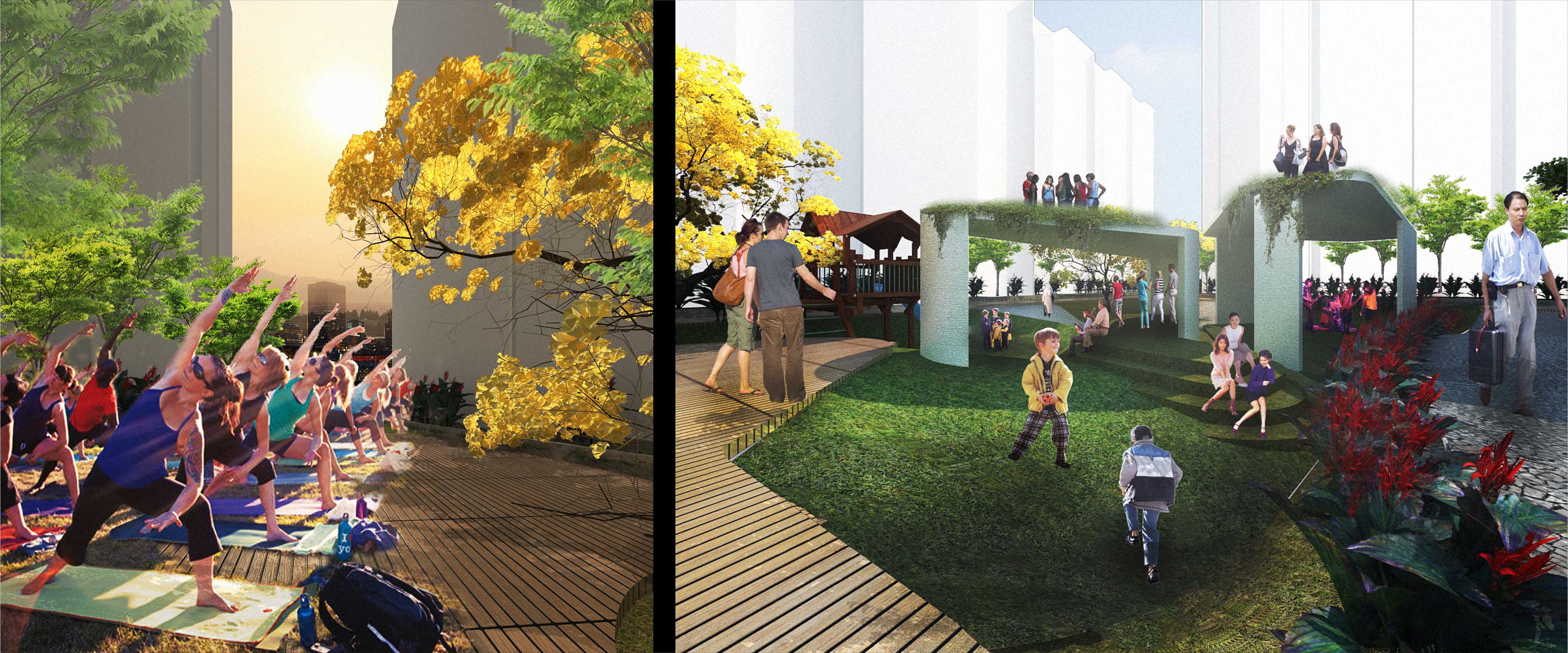 Indo-Nesia | Landscape for Citara Apartment, image 2