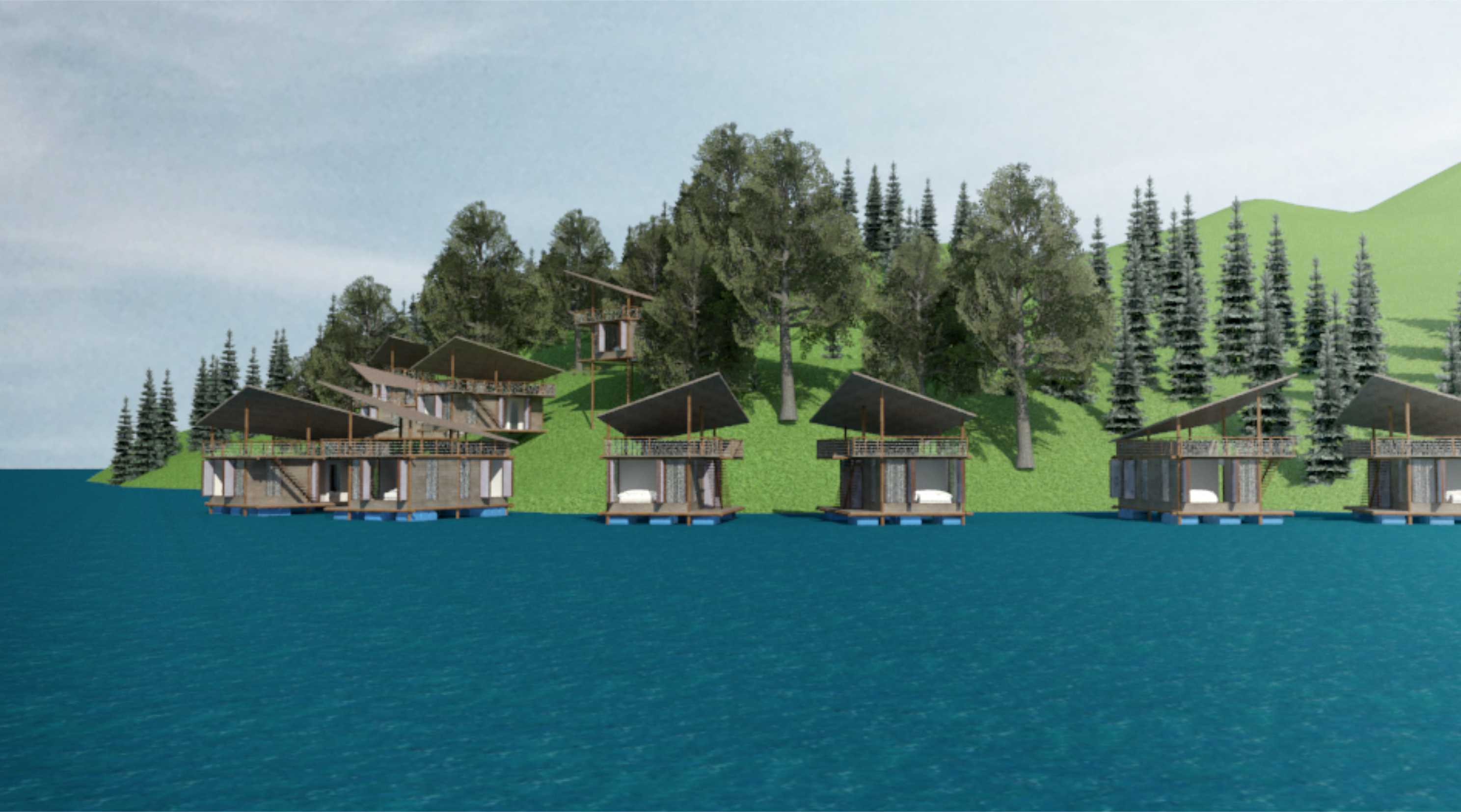 It Floats! |Floating House in Toba Lake Sumetara Utara, image 1