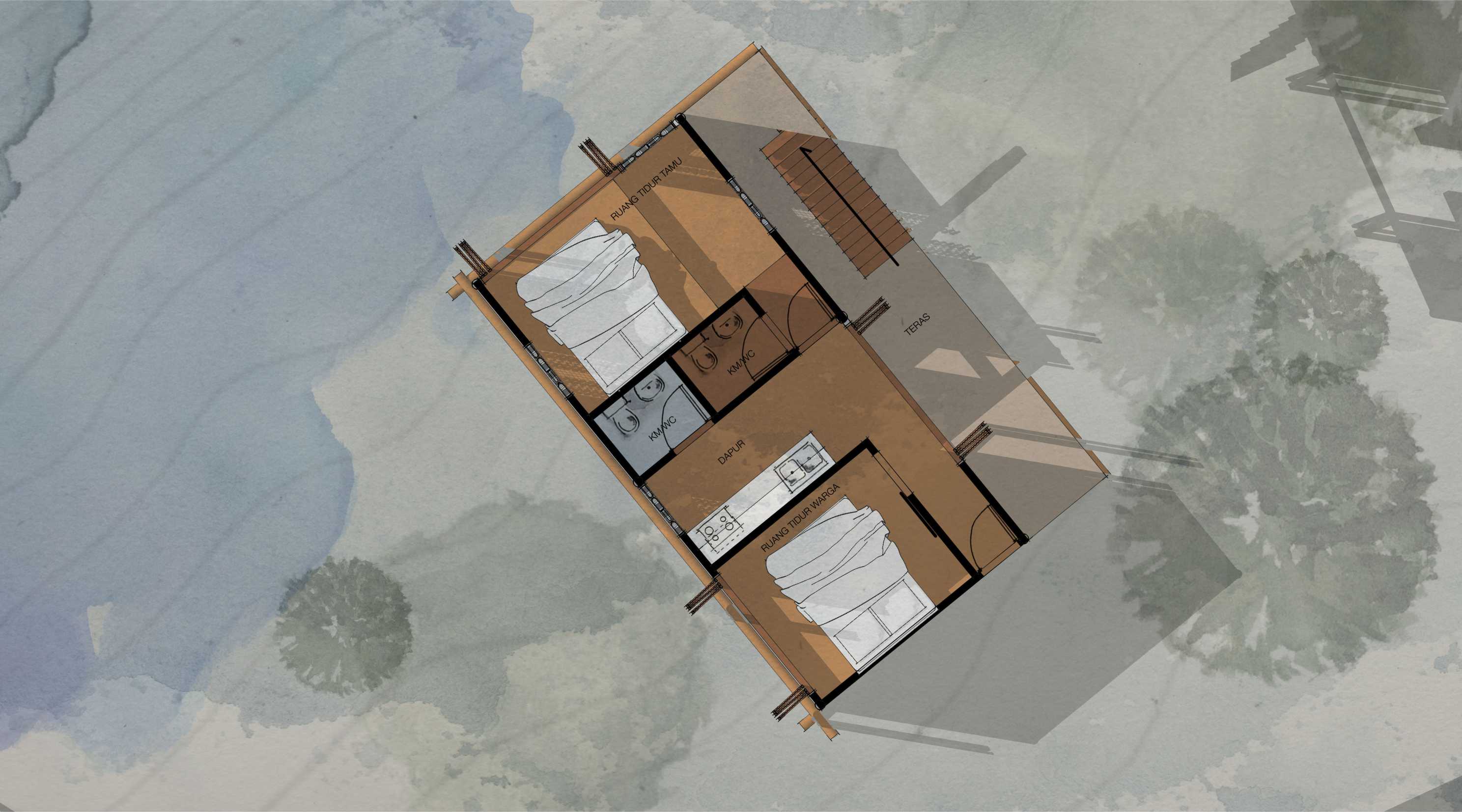 It Floats! |Floating House in Toba Lake Sumetara Utara, image 2